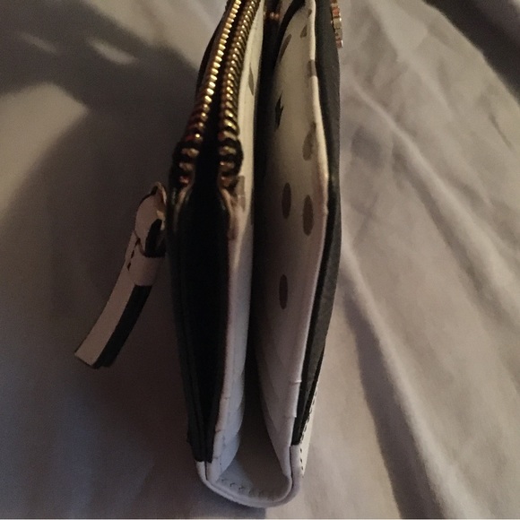 NWOT: RADLEY LONDON BLACK&WHITE LARGE BIFOLD MATINEE  WALLET-PURSE - Picture 4 of 8